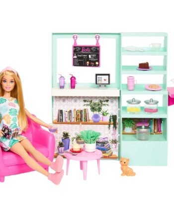 BARBIE Fabulous Self-Care Tea Shop Playset