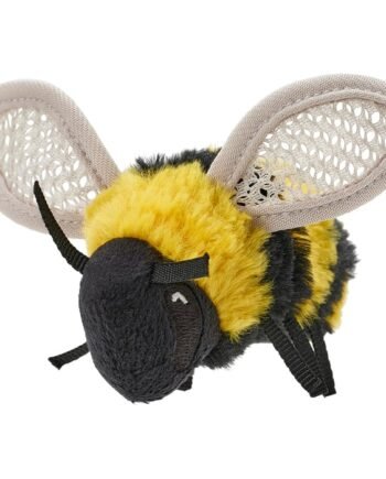 SKOGSDUVA Soft toy, mini-bumblebee/black yellow