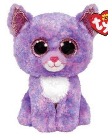 Ty Beanie Lavender Cat Soft Toy